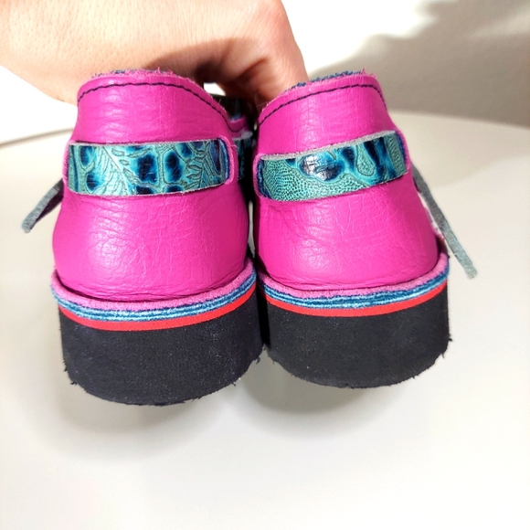 Sole Tech Multicolor Leather Mary Jane Shoes - Picture 9 of 14